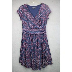 Chris McLaughlin Fit & Flare Women's Textured Dress-Size 12